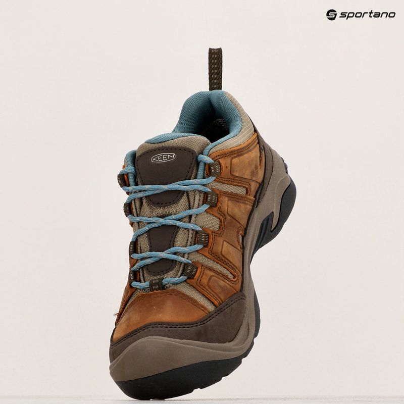 Scarpe da trekking da donna KEEN Circadia WP sciroppo/nord atlantico 9