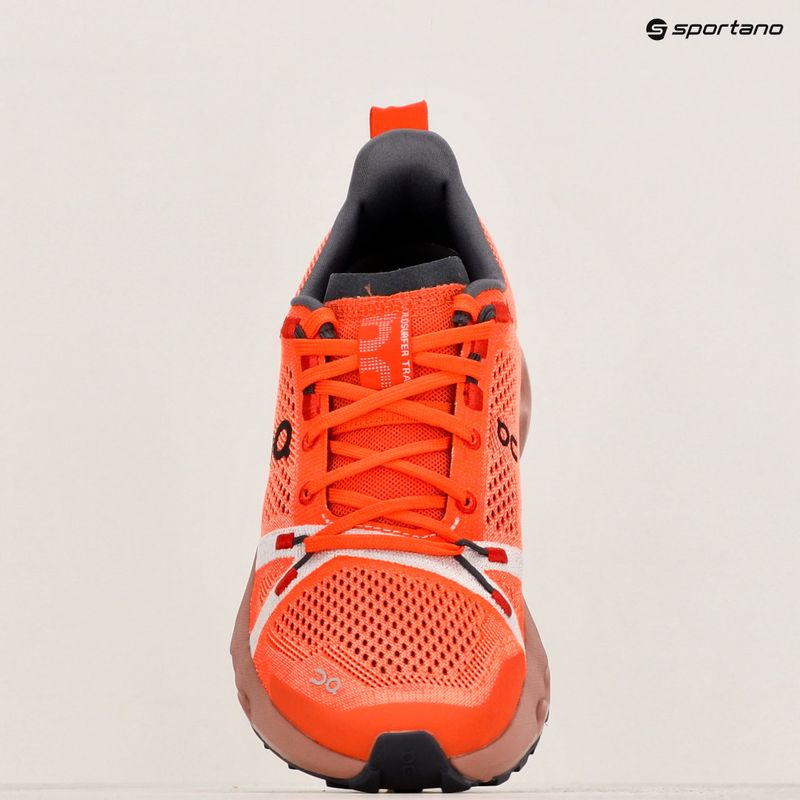 Scarpe da corsa On Cloudsurfer Trail flame/dustrose da donna 20