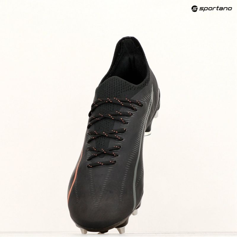PUMA Ultra Ultimate MxSG scarpe da calcio puma nero / rame rosa 10
