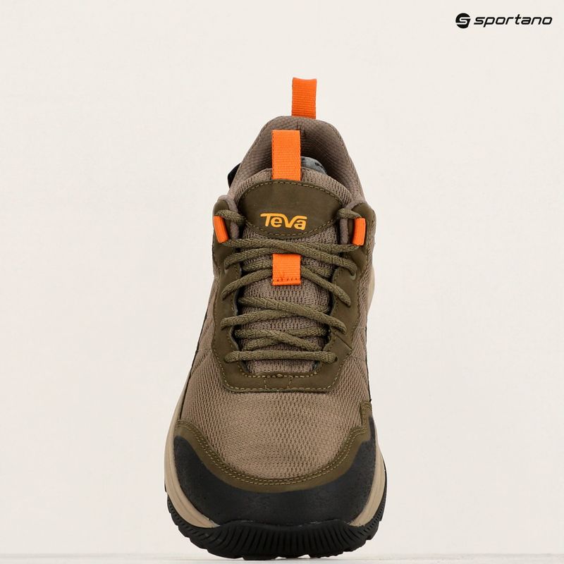 Scarpe da trekking Teva Ridgeview Low oliva scura da uomo 11