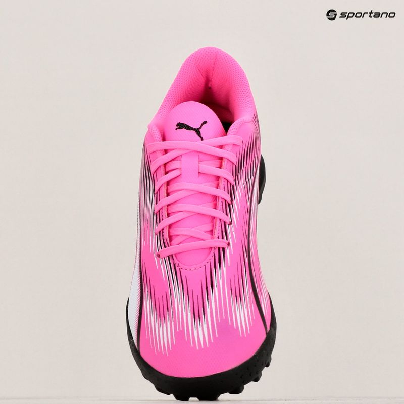 Scarpe da calcio PUMA Ultra Play TT rosa veleno/puma bianco/puma nero 10