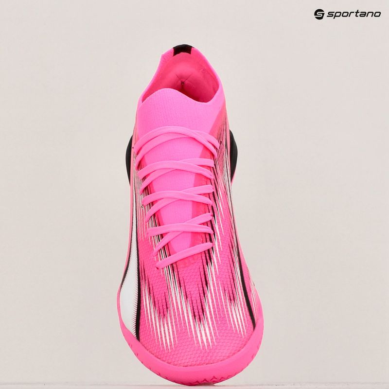 Scarpe da calcio PUMA Ultra Match IT rosa velenoso/puma bianco/puma nero 16