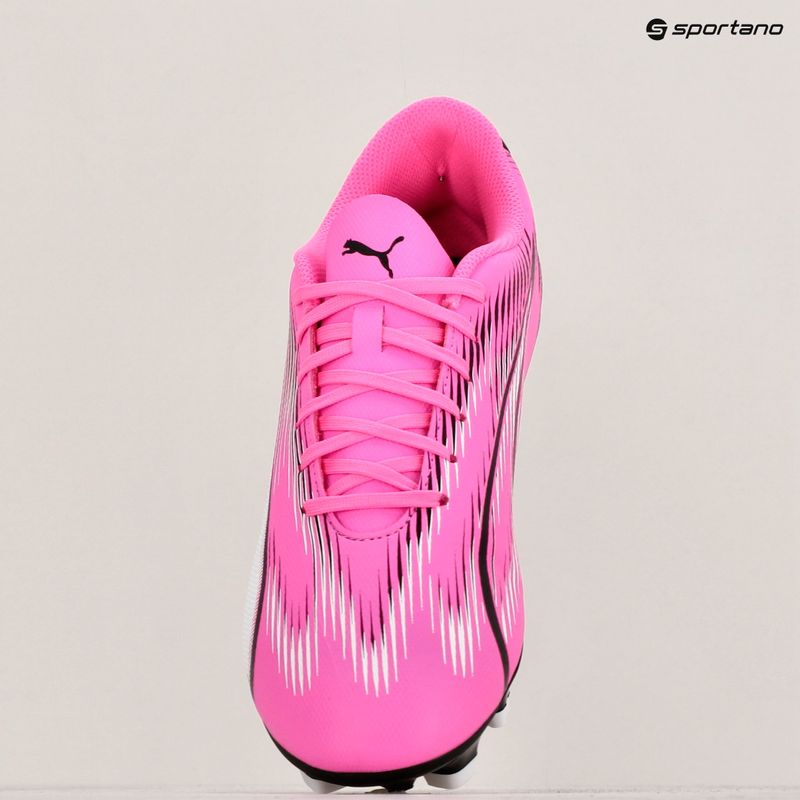 PUMA Ultra Ultimate FG/AG scarpe da calcio rosa veleno/puma bianco/puma nero 11