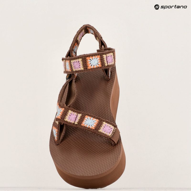 Sandali Teva Flatform Universal Crochet da donna 9