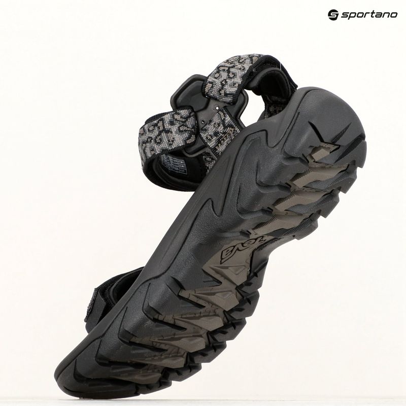 Teva Terra Fi 5 Universal sandali da uomo magma nero/grigio 9