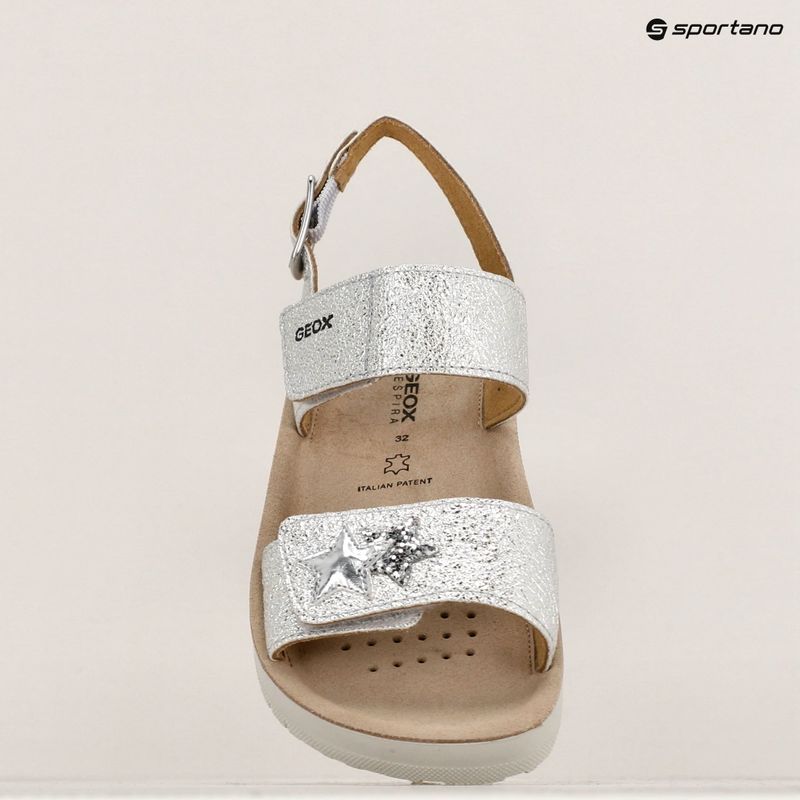 Geox Costarei argento sandali junior 16