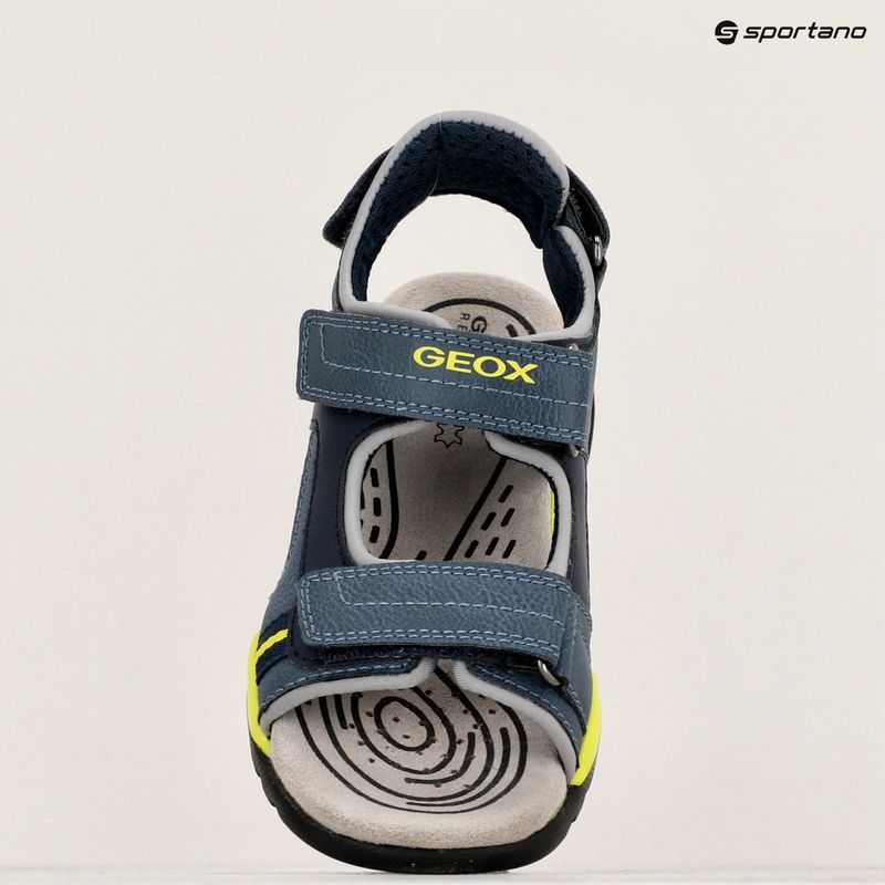 Geox Borealis avio/lime sandali junior 16