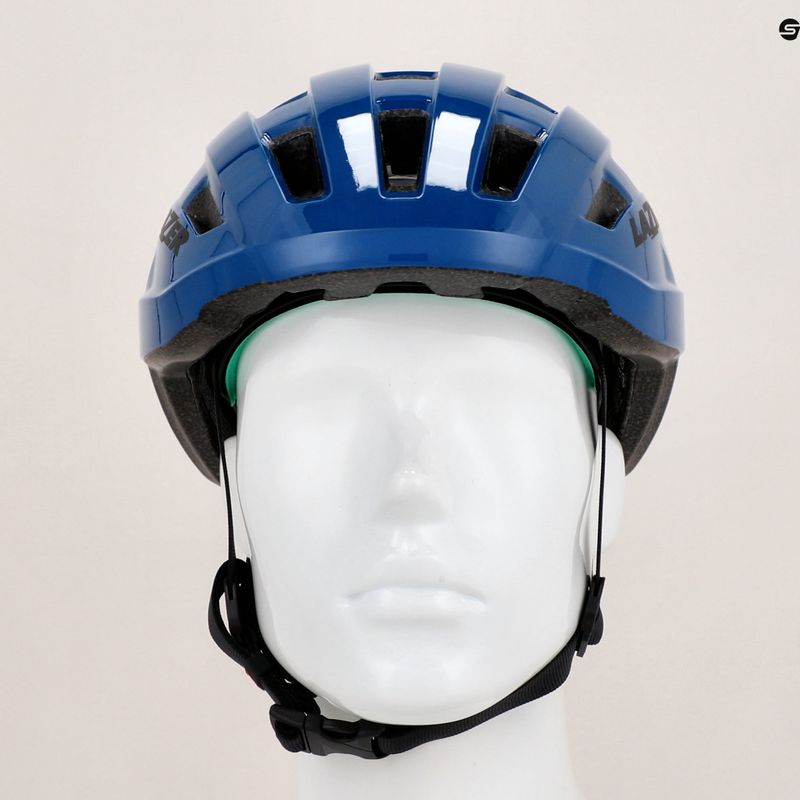 Casco da bicicletta Lazer Tempo KinetiCore blu 8