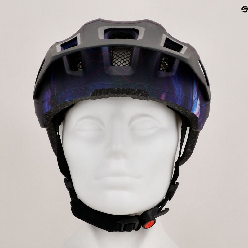 Casco da bici per bambini UVEX React MIPS Jr galaxy altimeter matt 12