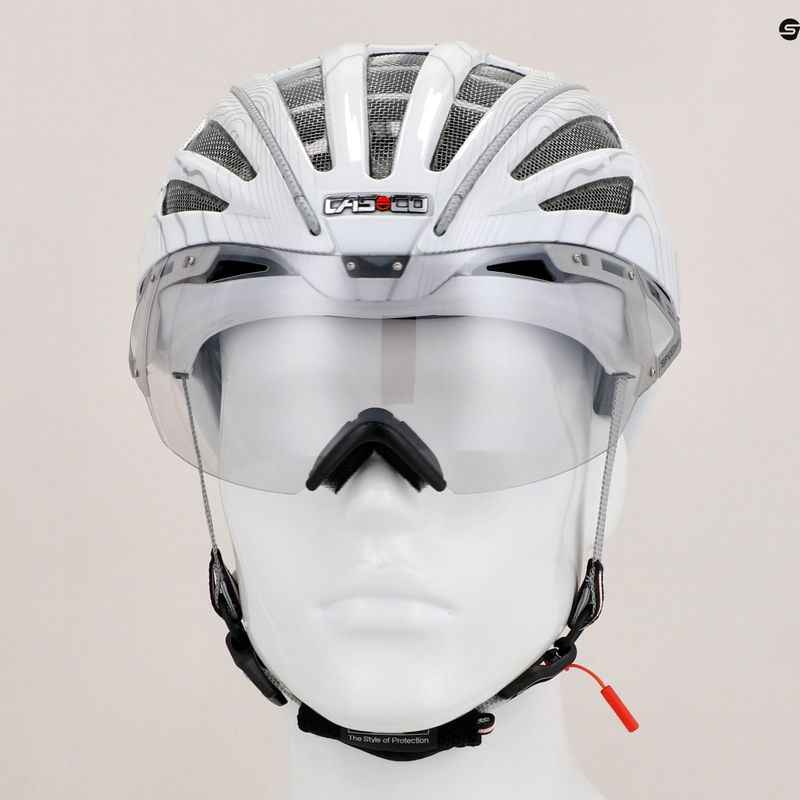 CASCO Speedairo 2 RS pure motion bianco casco da bicicletta 9