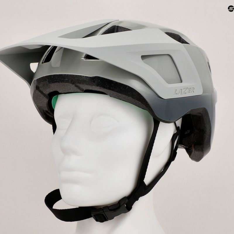 Casco da bicicletta per bambini Lazer Finch KinetiCore grigio 12