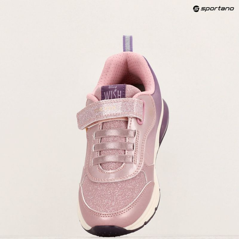 Scarpe Geox Spaceclub junior rosa/viola chiaro 17