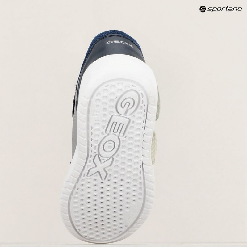 Geox Illuminus blu oceano/argento scarpe junior 18