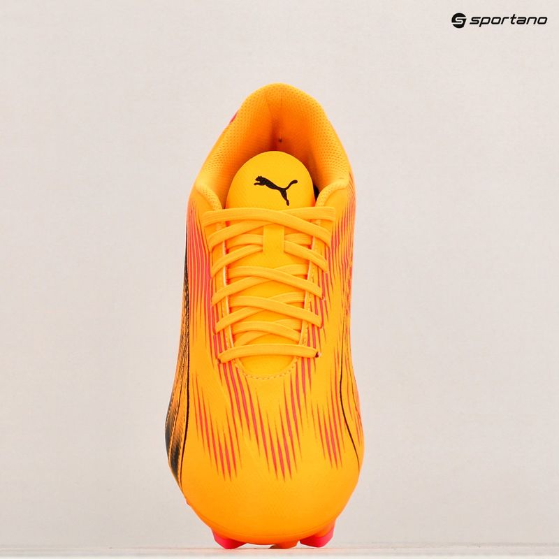 Scarpe da calcio PUMA Ultra Play FG/AG sunset glow/puma nero/sun stream 9