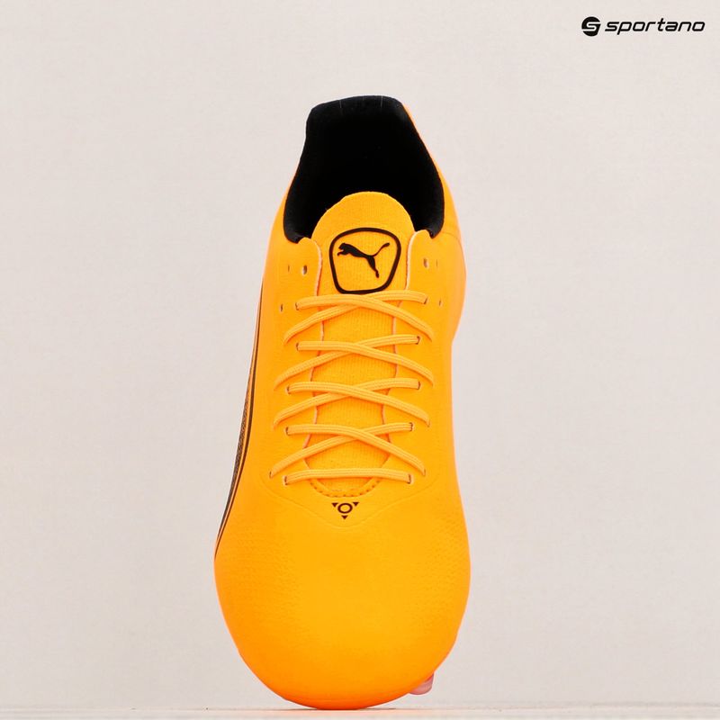 Scarpe da calcio PUMA King Pro Fg/Ag sun stream/puma nero/sunset glow 9