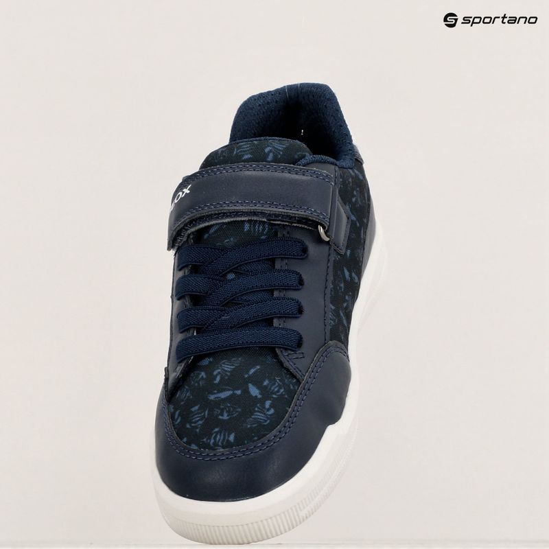 Geox Arzach blu oceano/bianco scuro scarpe junior 16