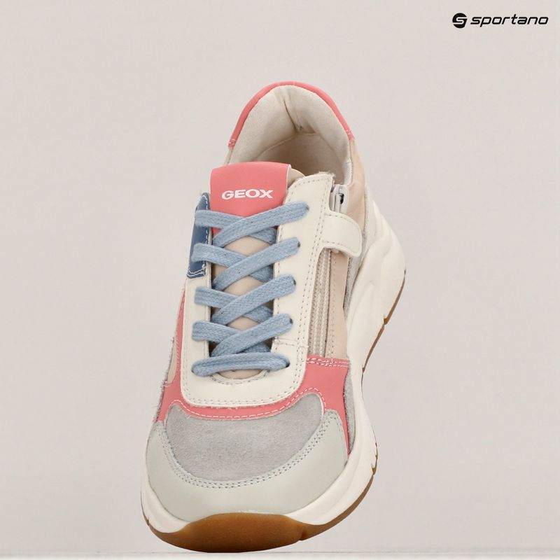 Scarpe Geox Mawazy avorio chiaro/corallo chiaro junior 16