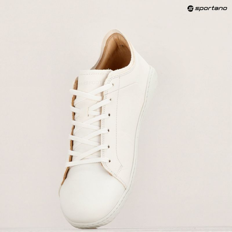 Scarpe a piedi nudi da uomo Vivobarefoot Geo Court III bianco brillante 10