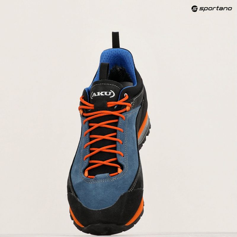 Scarponi da trekking AKU Link GTX blu/arancio da uomo 11