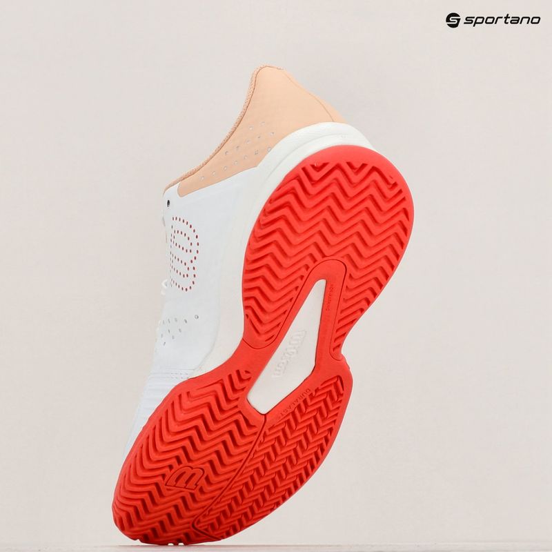 Scarpe da tennis da donna Wilson Kaos Stroke 2.0 bianco/peach perfait/infrarossi 13