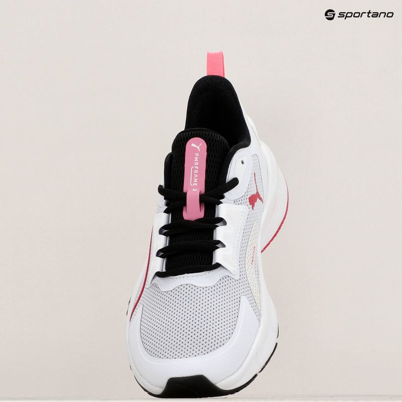 Scarpe da ginnastica da donna PUMA PWRFrame TR 3 puma bianco/garnet rose/fast pink 18