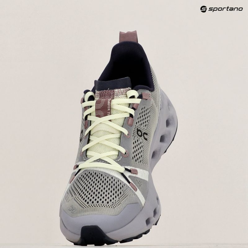 Scarpe da corsa On Running Cloudsurfer Trail da donna, color lilla 9