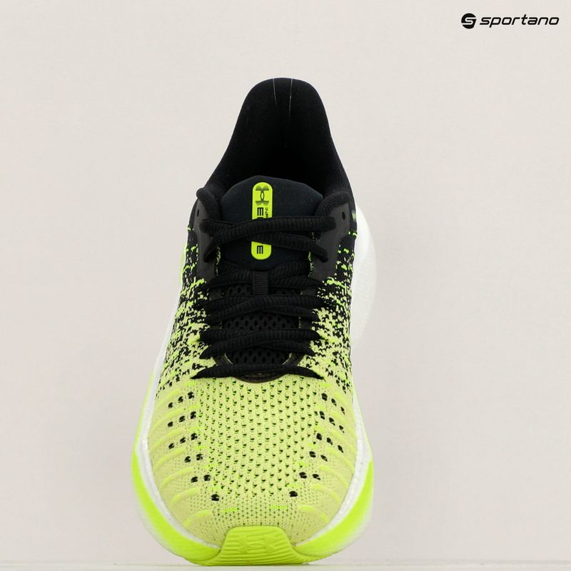 Scarpe da corsa da donna Under Armour Infinite Elite nere/sonic yellow/high vis yellow 13