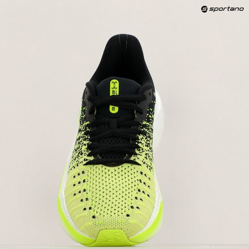Scarpe da corsa da donna Under Armour Infinite Elite nere/sonic yellow/high vis yellow 9