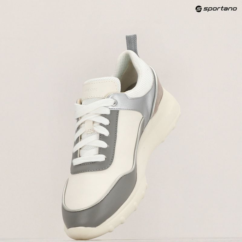 Geox scarpe donna Alleniee grigio/bianco ottico 10