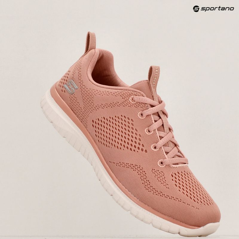 SKECHERS Virtue Ambrosia rosa scarpe da donna 15