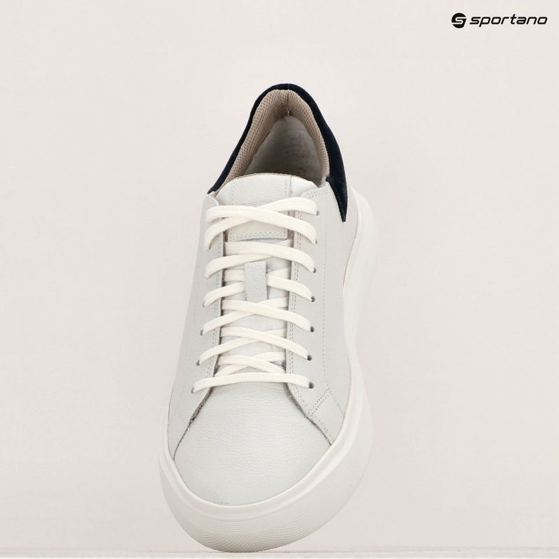 Geox Deiven scarpe da uomo bianco/blu oceano 9