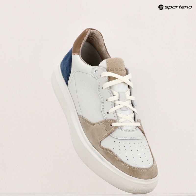 Geox Deiven bianco/avio scarpe da uomo 9