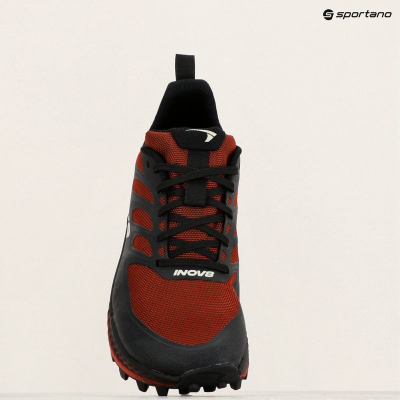 Scarpe da corsa da uomo Inov-8 Mudtalon rosso/nero 10