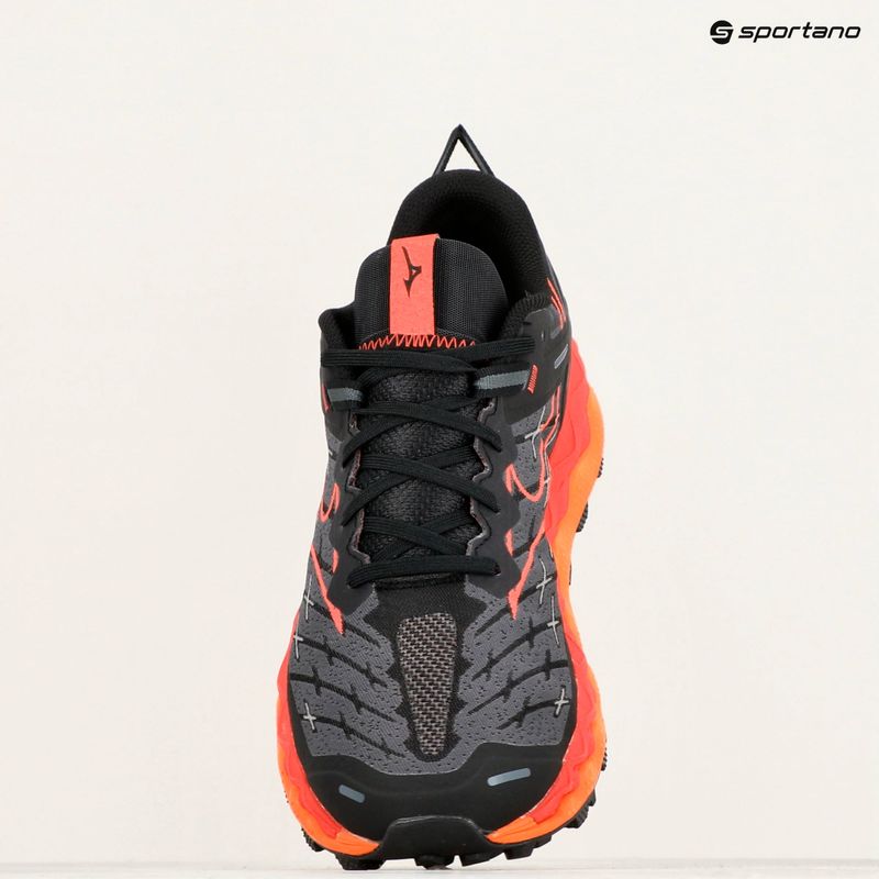 Scarpe da corsa da uomo Mizuno Wave Mujin 10 nero/cayenne/nasturzio 15