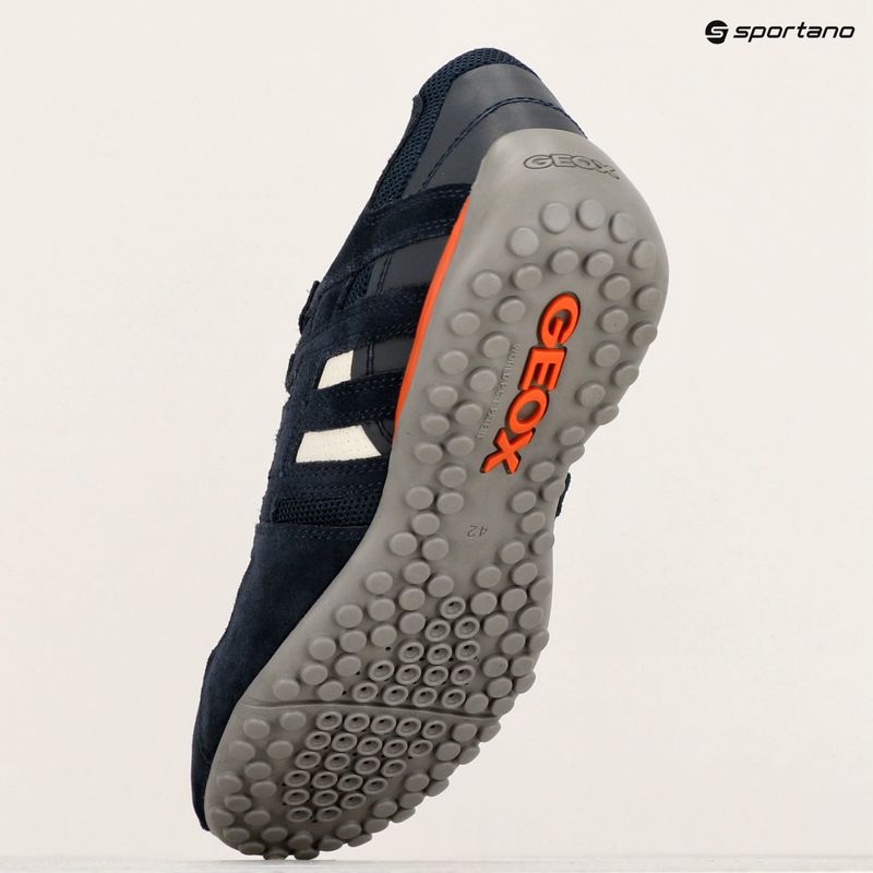 Geox Snake, scarpe da uomo blu oceano 17