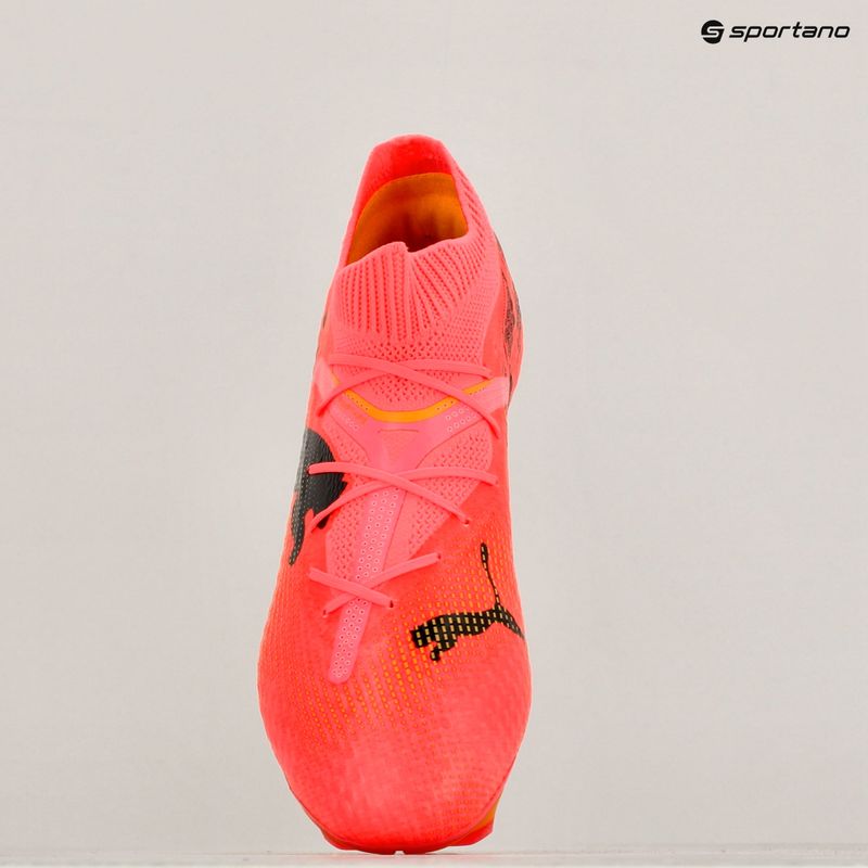 PUMA Future 7 Pro FG/AG sunset glow/puma nero/sun stream scarpe da calcio 16
