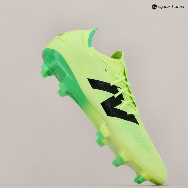 Scarpe da calcio da uomo New Balance Furon Pro FG V7+ bleached lime glo 14