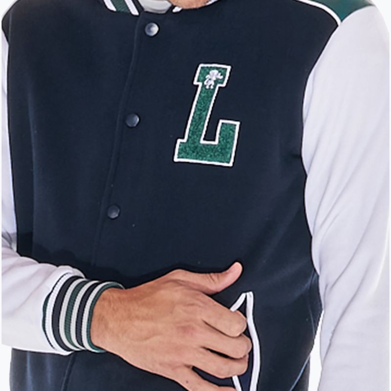 Giacca uomo LEONE 1947 College bomber blu navy 4