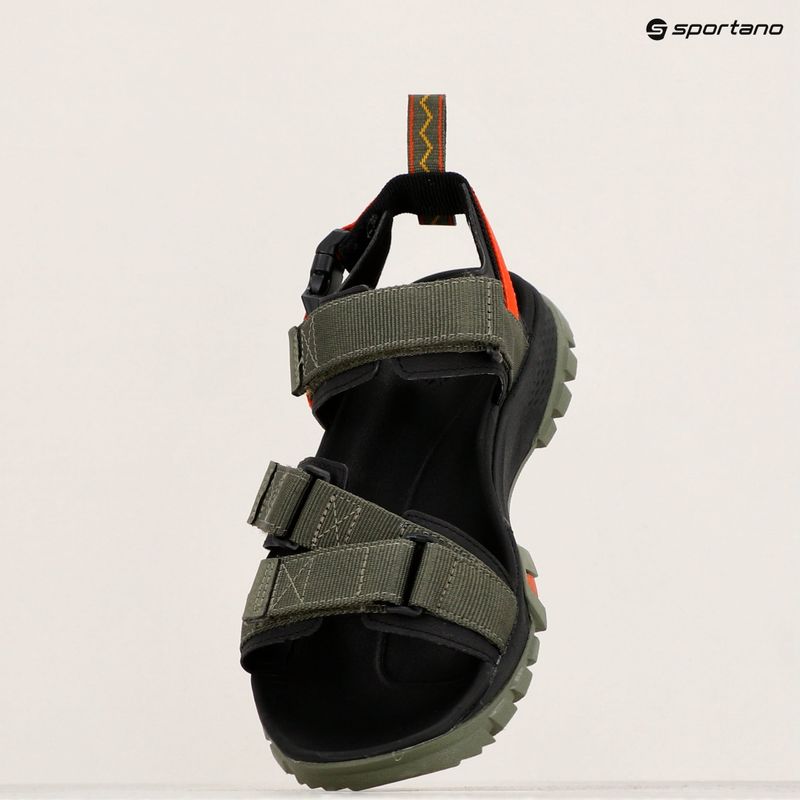 Sandali Timberland Garrison Trail Web verde foglia da uomo 9