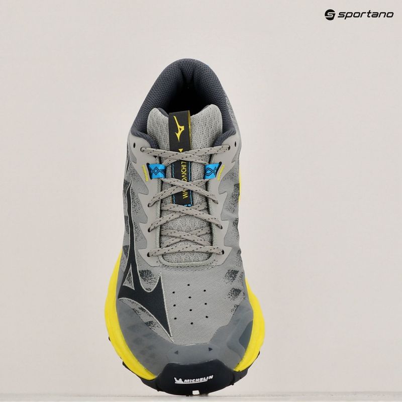 Scarpe da corsa da uomo Mizuno Wave Daichi 7 cgray/oblue/bol2 (neon) 9