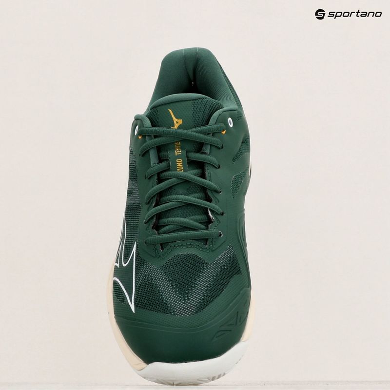 Scarpe da tennis da uomo Mizuno Wave Exceed Light AC pine needle/white/papyrus 9