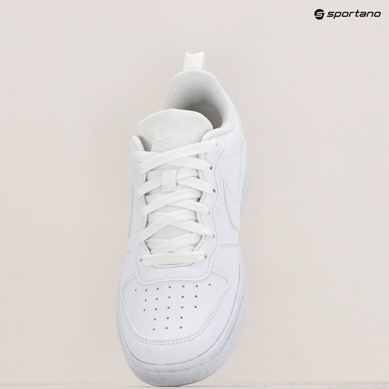 Scarpe Nike Court Borough Low Recraft white/white/white 9
