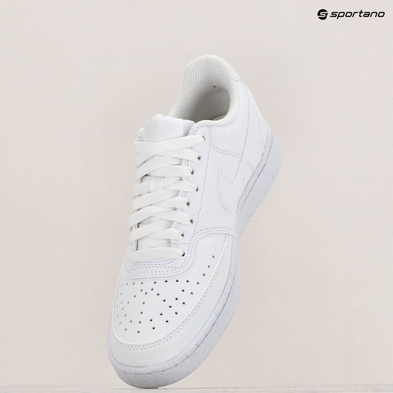 Scarpe da donna Nike Court Vision Low Next Nature white/white/white 10