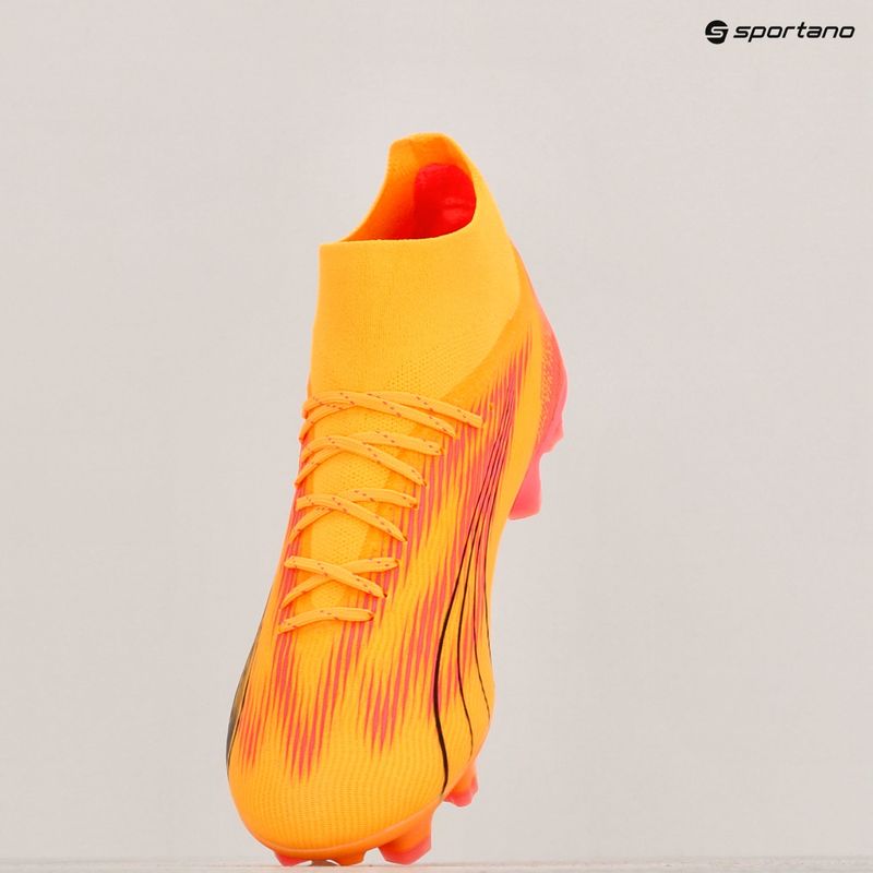 Scarpe da calcio PUMA Ultra Pro FG/AG sunset glow/puma nero/sun stream 16