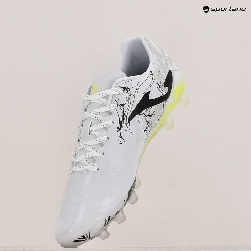 Scarpe da calcio Joma Super Copa FG da uomo, bianco 10