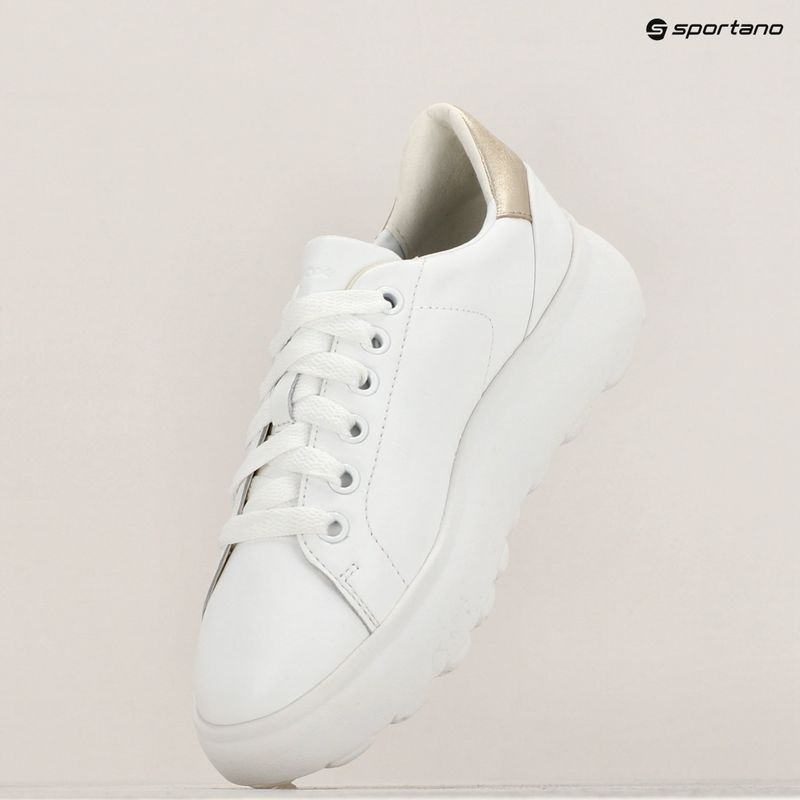Geox Spherica EC4.1 scarpe da donna bianco/oro 10