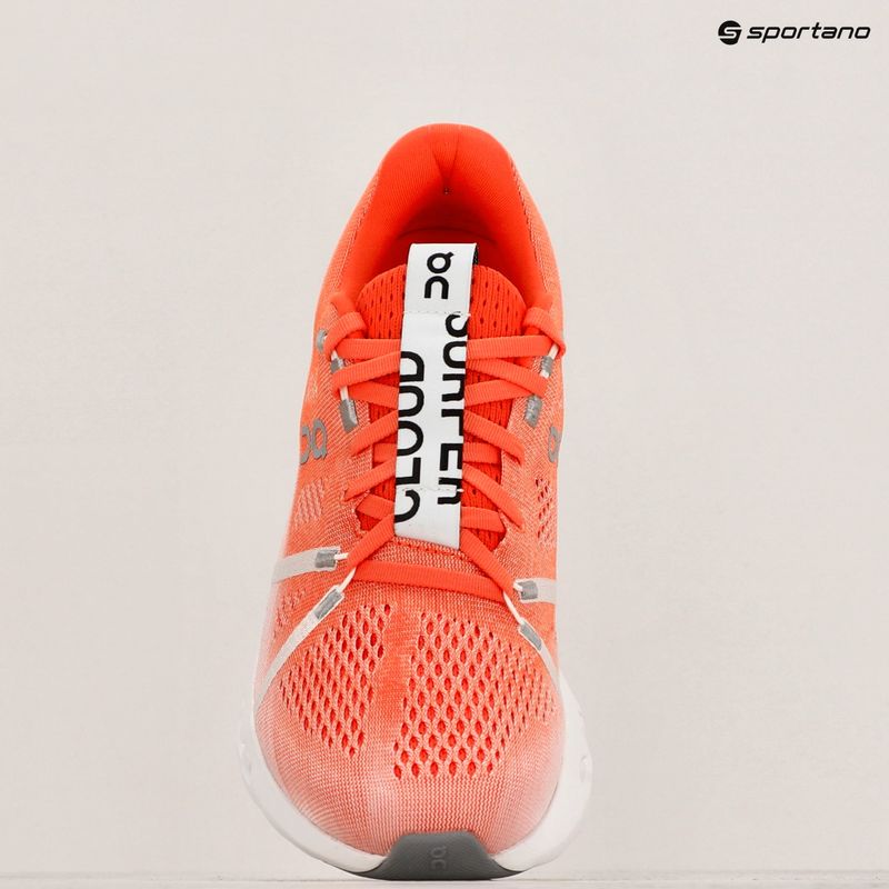 Scarpe da corsa On Running Cloudsurfer bianco/fiamma da uomo 16