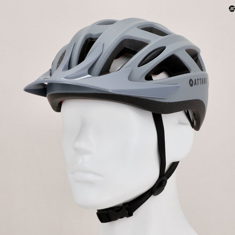 Casco da bicicletta ATTABO Viper grigio 12