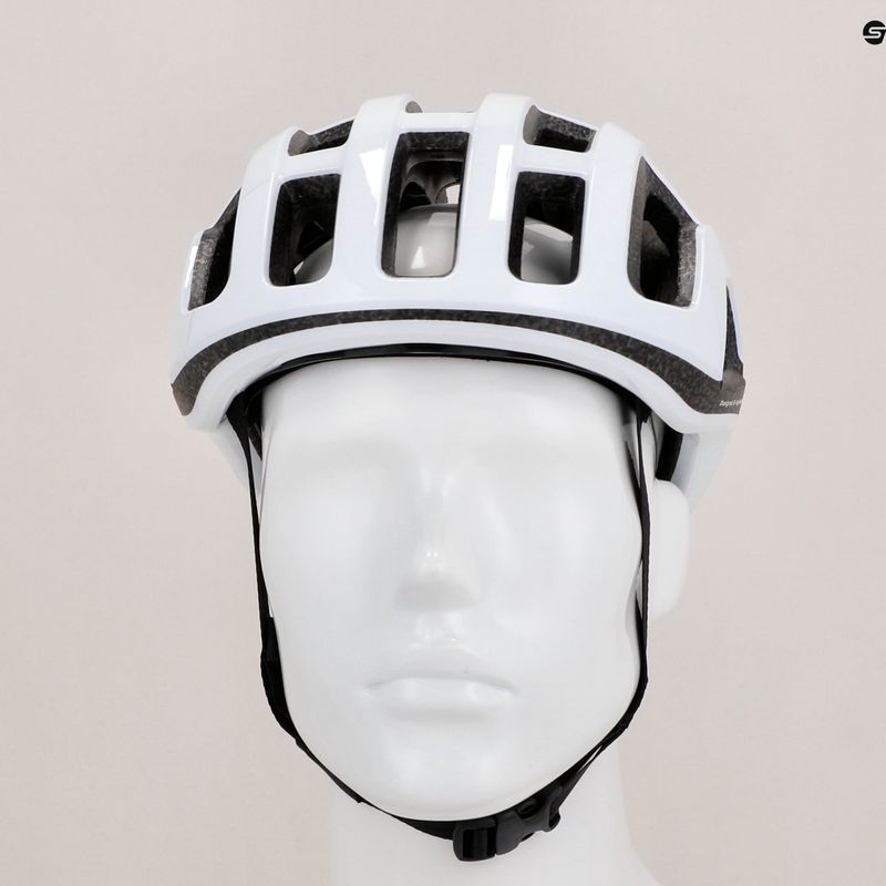 Casco da bici POC Ventral Lite bianco idrogeno/nero uranio opaco 8
