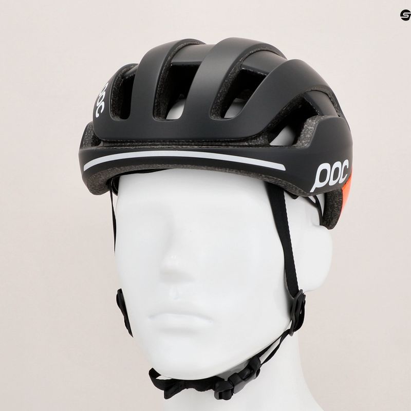 Casco da bici POC Omne Beacon MIPS arancione fluorescente avip/nero uranio opaco 9